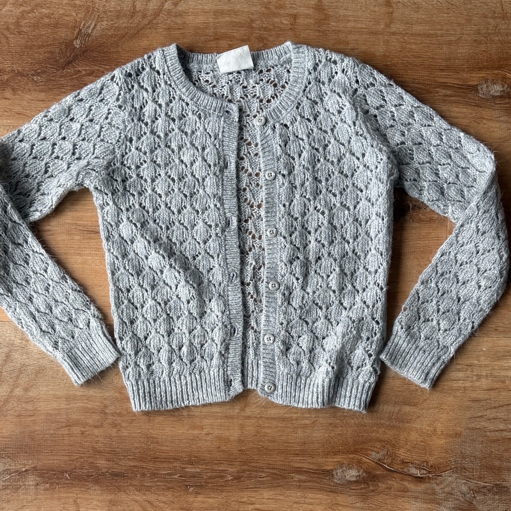 Crazy 8 Gray Kids Cardigan | Size 5/6